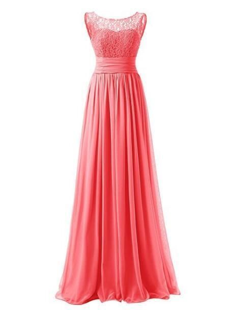 Awesome US Women Long Prom Dress Bridesmaid With Lace Chiffon Evening Party Formal Dress 2018 2019 | B2B Fashion -   14 formal dress 2018 ideas