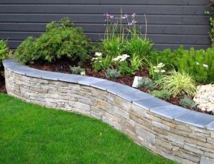 14 garden design Stones planters ideas