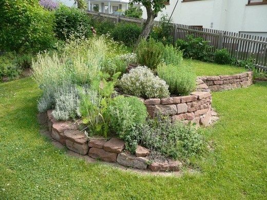 17 + wunderbare Hinterhof Landschaftsideen - aussende.diydiy.info -   14 garden design Stones planters ideas