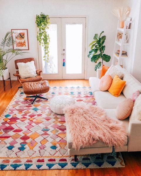 Magic Potion Moroccan Shag Rug -   14 living room decor Colorful ideas