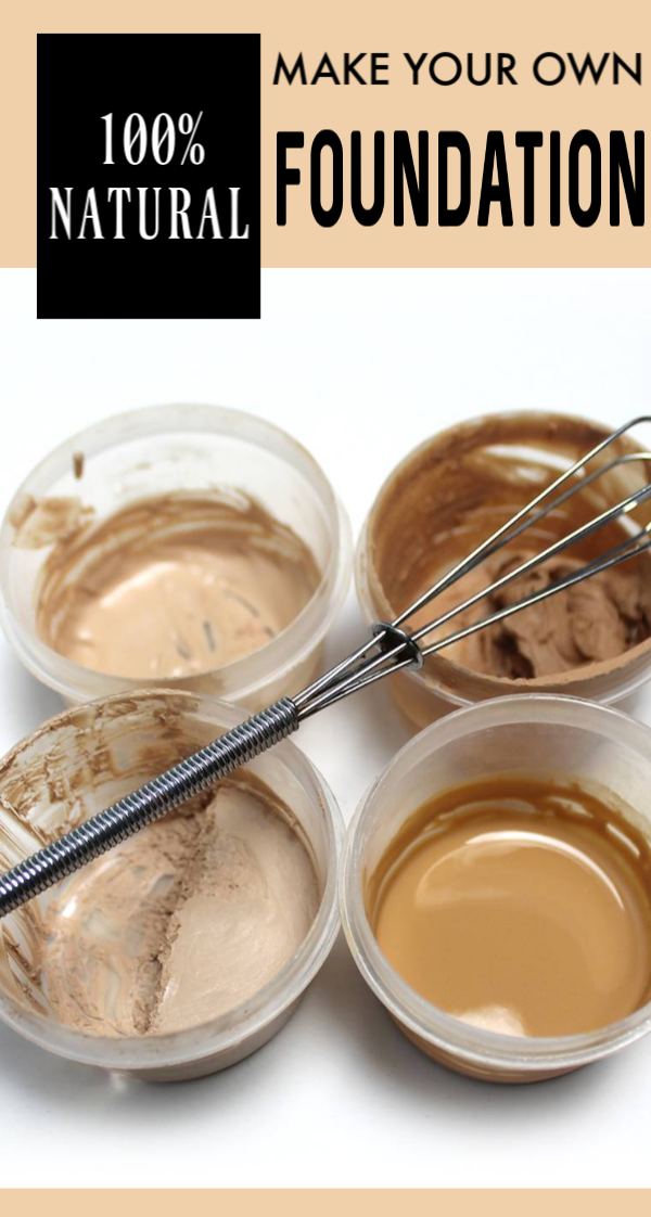 here is recipe for homemade chemical free same as your skin tone foundation - 100% natural -   14 skin care Homemade makeup ideas