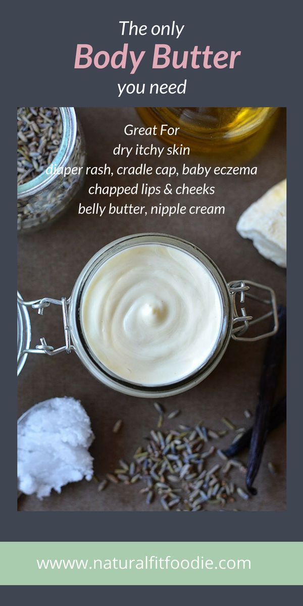 Homemade Body Butter for dry winter skin - Natural Fit Foodie -   14 skin care Homemade makeup ideas