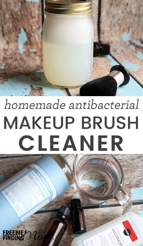 Homemade Makeup Brush Cleaner -   14 skin care Homemade makeup ideas