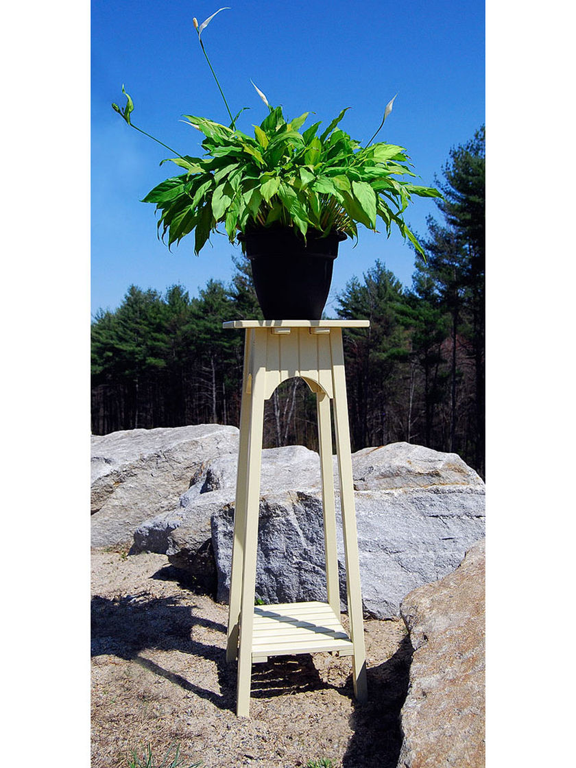 Achla Designs Tall Wood English Plant Stand | Gardener's Supply -   14 tall plants Painting ideas