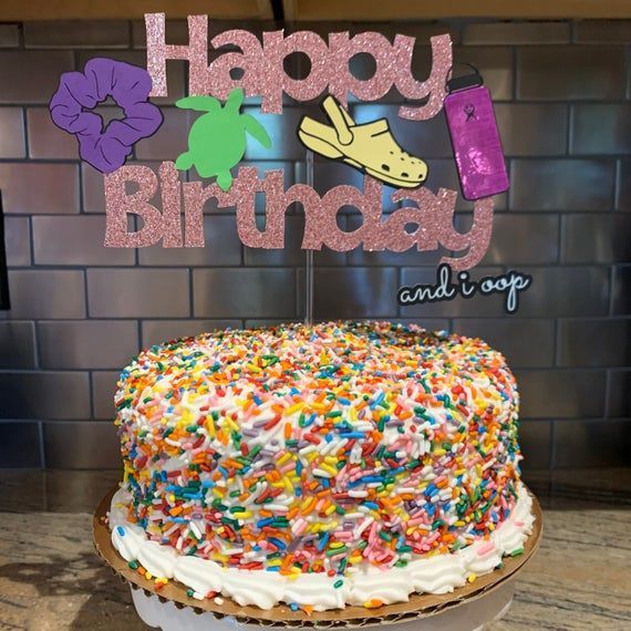 VSCO Cake Topper, VSCO Girl, VSCO Girl Party Topper, Teenager Birthday Party, Girl Theme Party, sksksk and i oop -   15 cake Birthday teenager ideas
