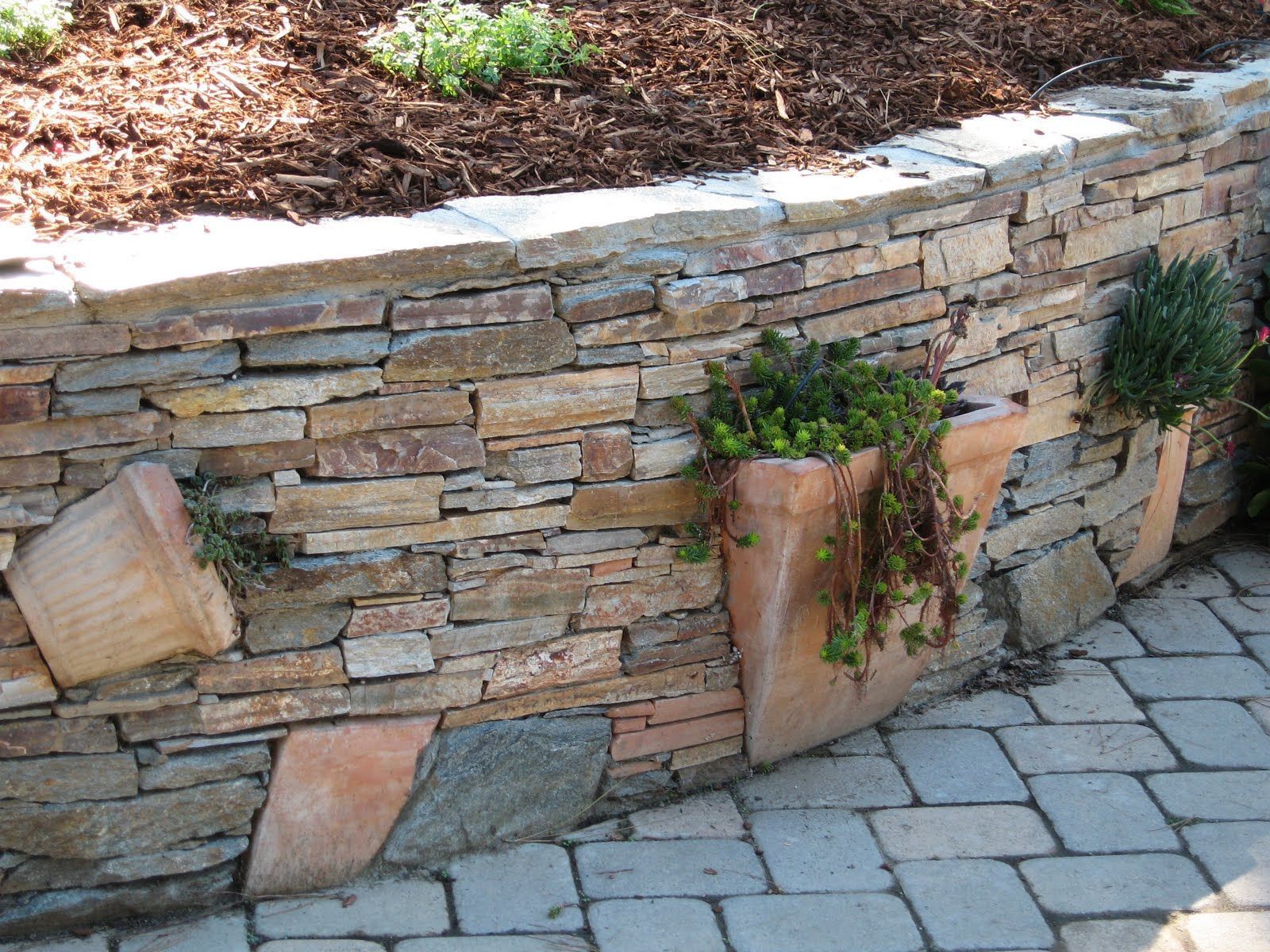 10 Stone Wall Garden Ideas,   Elegant and also Stunning -   15 garden design Wall stones ideas