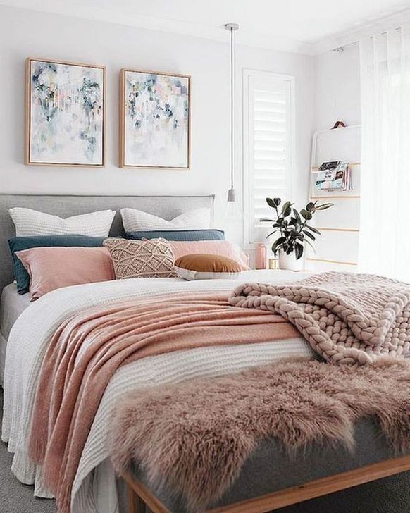 38 Lovely Pastel Room Decor Ideas For Beautiful Bedroom -   15 room decor Bedroom chic ideas