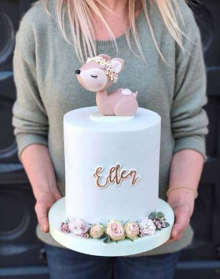 29 Best Ideas baby shower girl cake simple -   16 babyshower cake Girl ideas