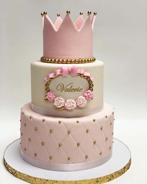 23 Gorgeous Baby Shower Cakes for Girls | StayGlam -   16 babyshower cake Girl ideas