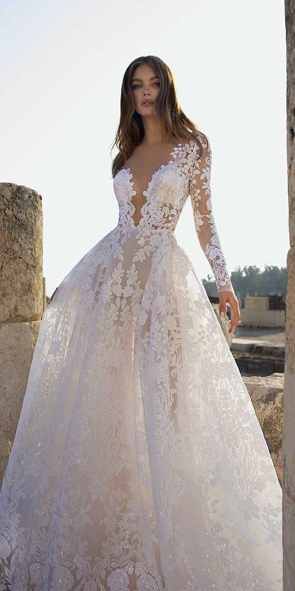 60 Trendy Wedding Dresses For 2020 | Wedding Dresses Guide -   16 dress Wedding neckline ideas