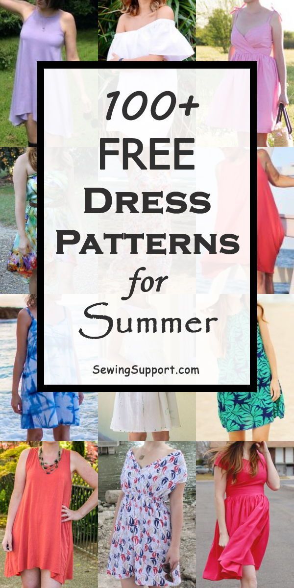 100+ Free Summer Dress Patterns for Women -   16 summer dress DIY ideas