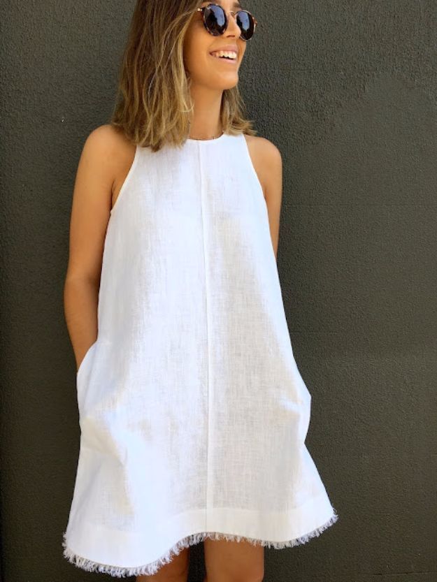 32 Creatively Cool Dresses to Sew for Summer -   16 summer dress DIY ideas