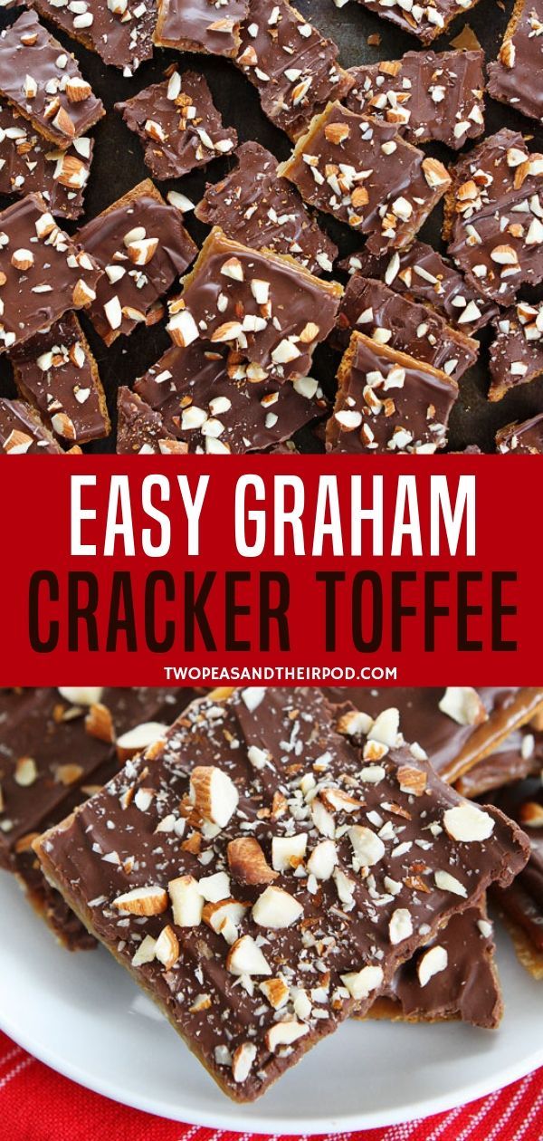 Easy Graham Cracker Toffee -   17 cake Simple graham crackers ideas