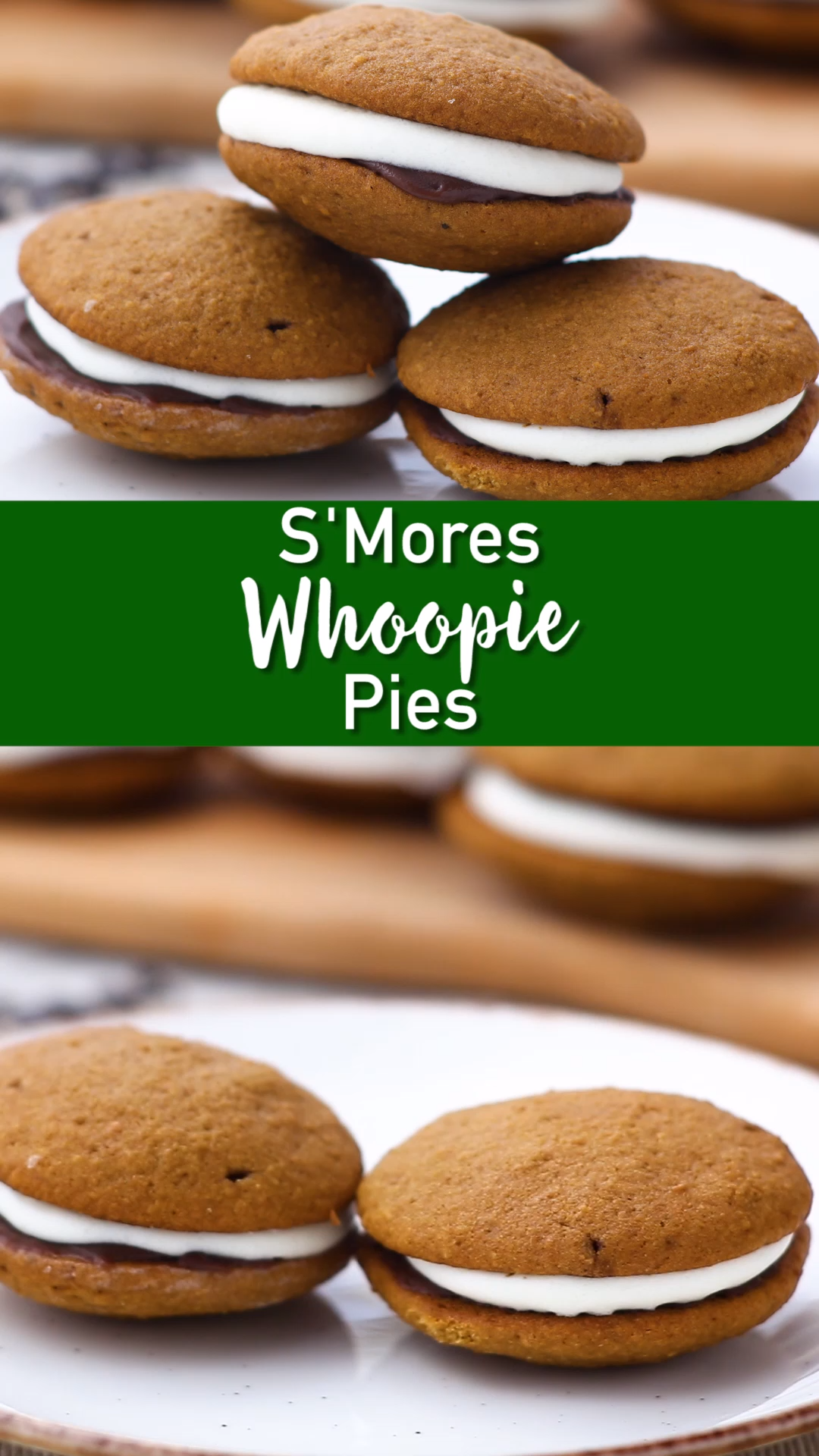 S'mores Whoopie Pies -   17 cake Simple graham crackers ideas