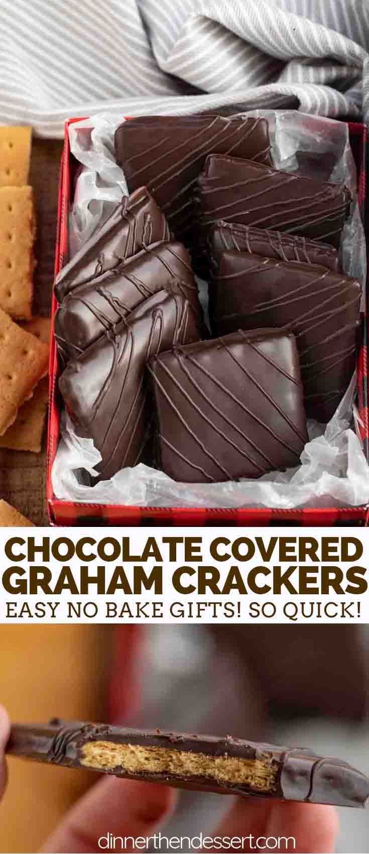 Chocolate Covered Graham Crackers - Dinner, then Dessert -   17 cake Simple graham crackers ideas