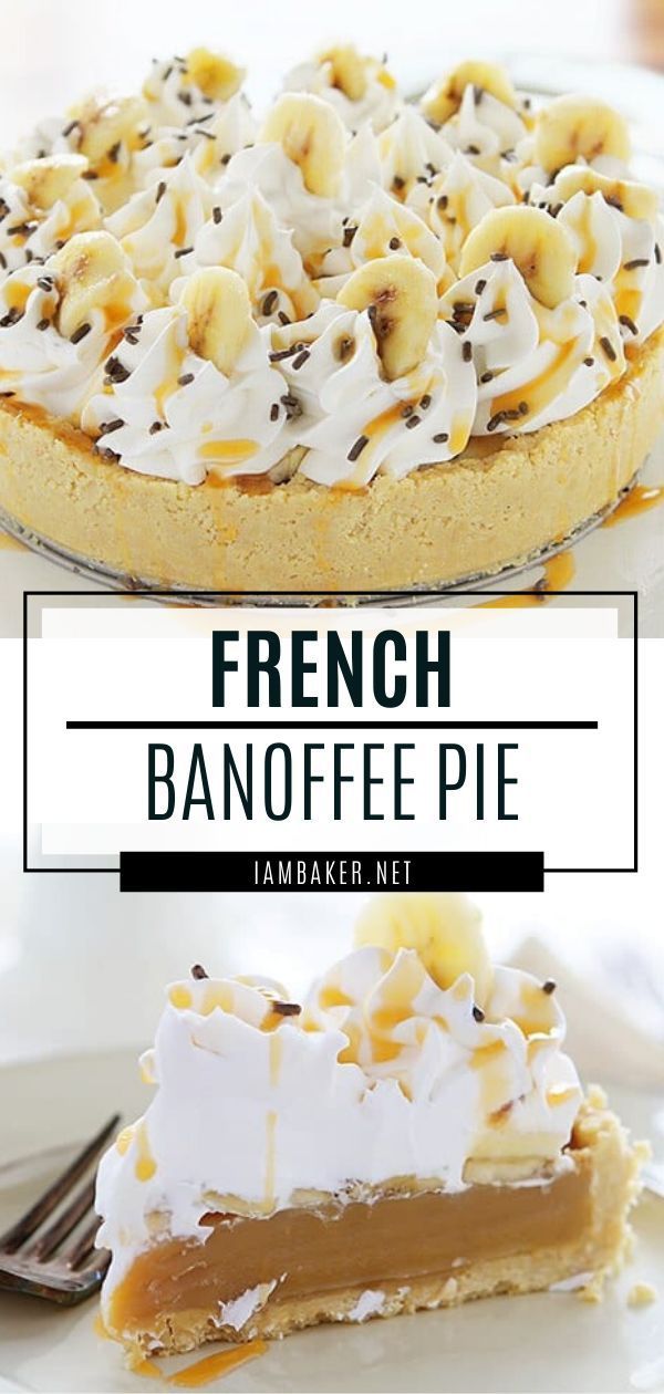 Banoffee Pie -   17 desserts Light cooking ideas