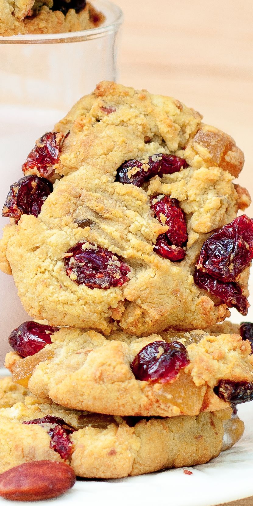 Gluten Free Almond Flour Cookies with Cranberries -   17 desserts No Bake maple syrup ideas