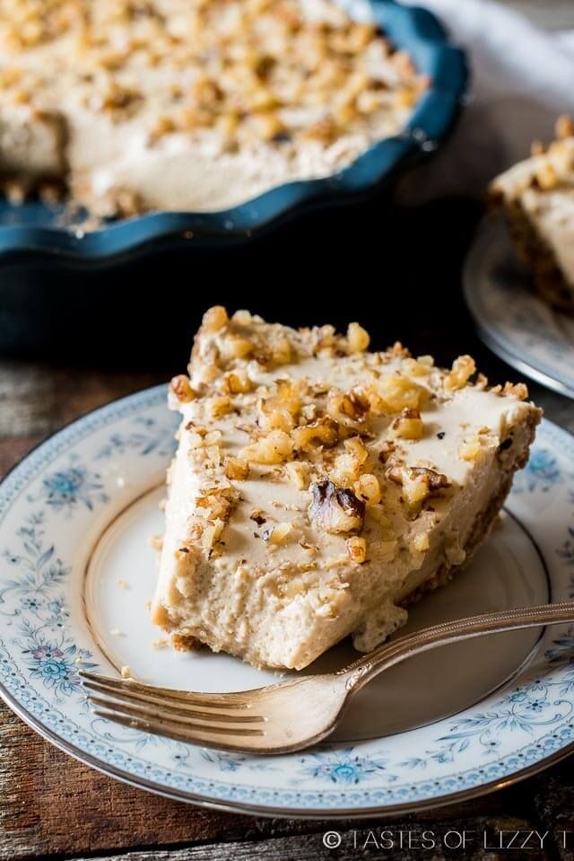 Maple Nut Pie {Easy Unique Homemade Pie Recipe with Maple Syrup} -   17 desserts No Bake maple syrup ideas