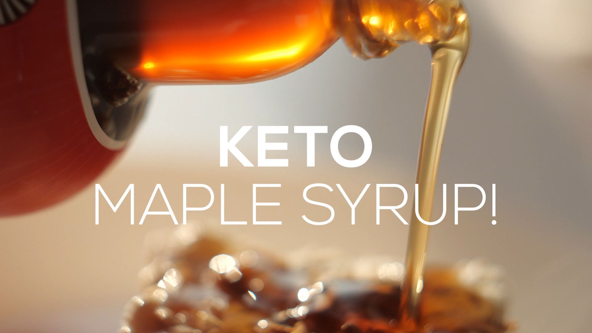 KETO MAPLE SYRUP! -   17 desserts No Bake maple syrup ideas