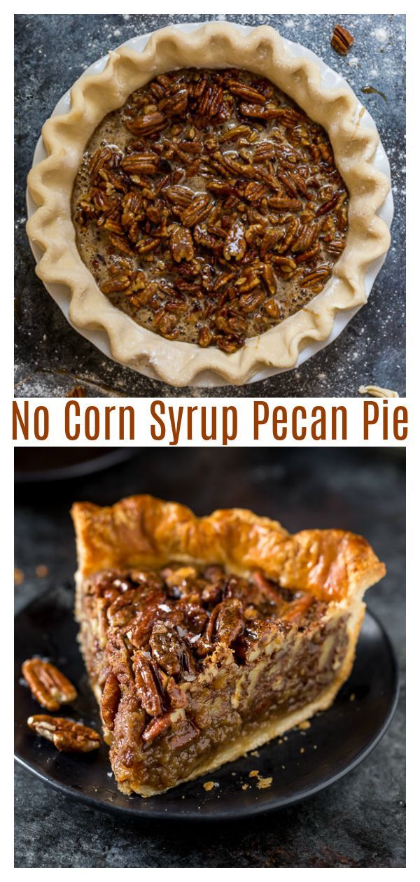 No Corn Syrup Pecan Pie made with real maple syrup! -   17 desserts No Bake maple syrup ideas