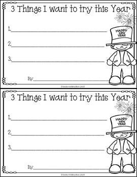 New Year Writing Activities -   17 holiday Activities writing prompts ideas