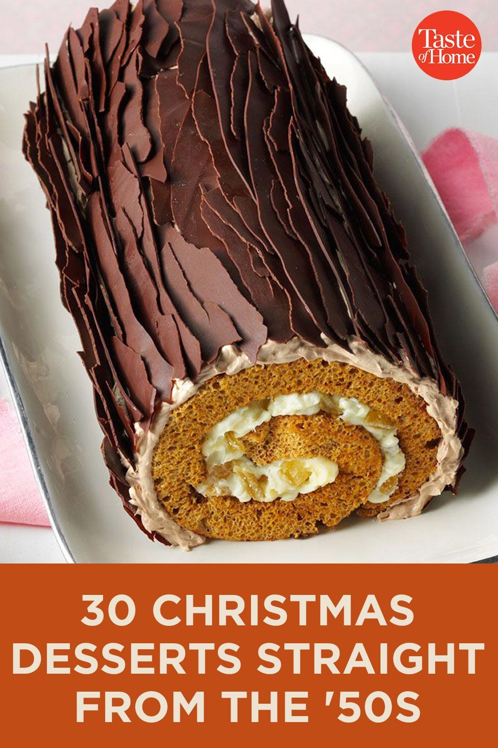 30 Christmas Desserts Straight from the '50s -   18 desserts Christmas cake ideas