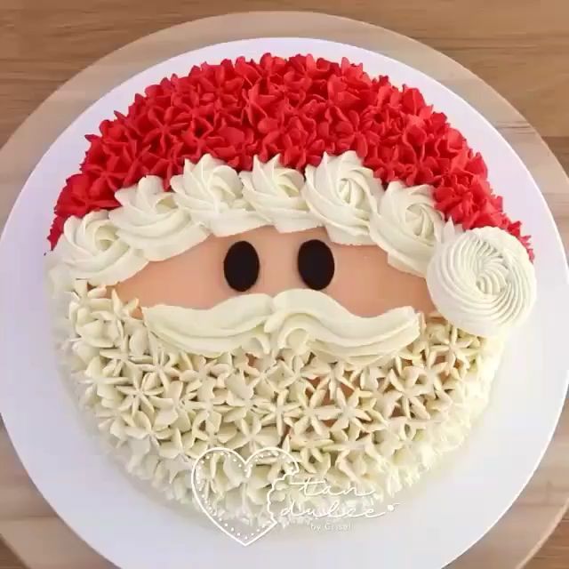 Santa Claus Cake -   18 desserts Christmas cake ideas