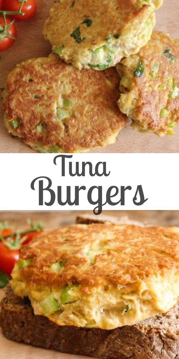 Healthy Delicious Best Ever Tuna Burgers -   18 healthy recipes Tuna kitchens ideas