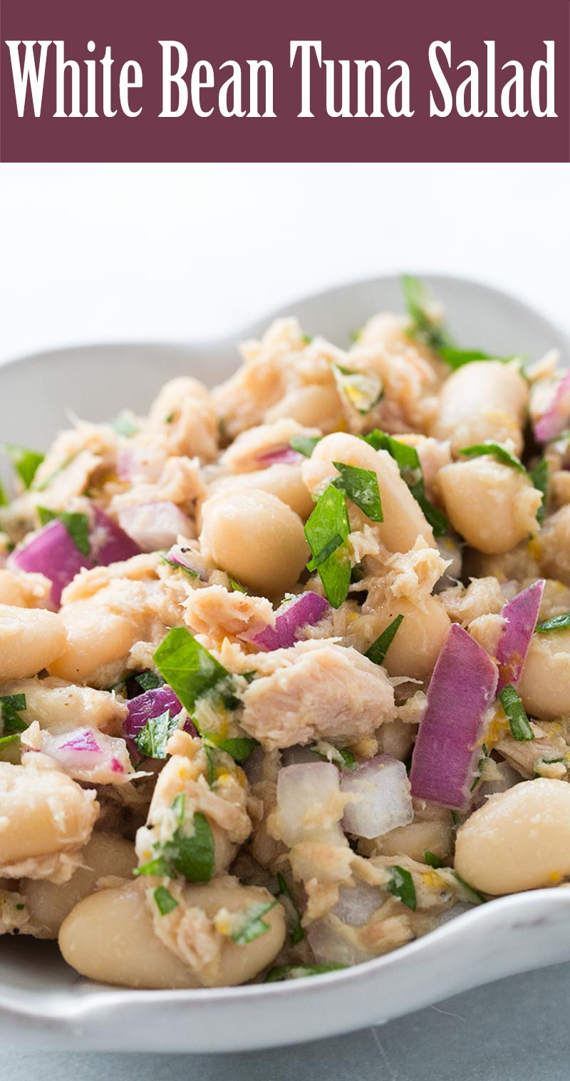 White Bean and Tuna Salad Recipe | SimplyRecipes.com -   18 healthy recipes Tuna white beans ideas