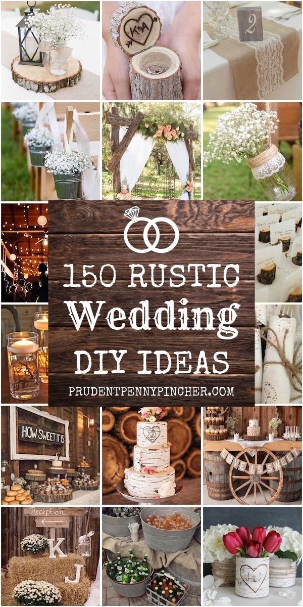 150 Best DIY Rustic Wedding Ideas -   18 rustic wedding Gifts ideas