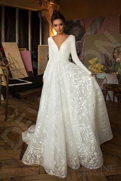 Individual size A-line silhouette Bonna wedding dress. Elegant style by DevotionDresses -   18 wedding Party size ideas