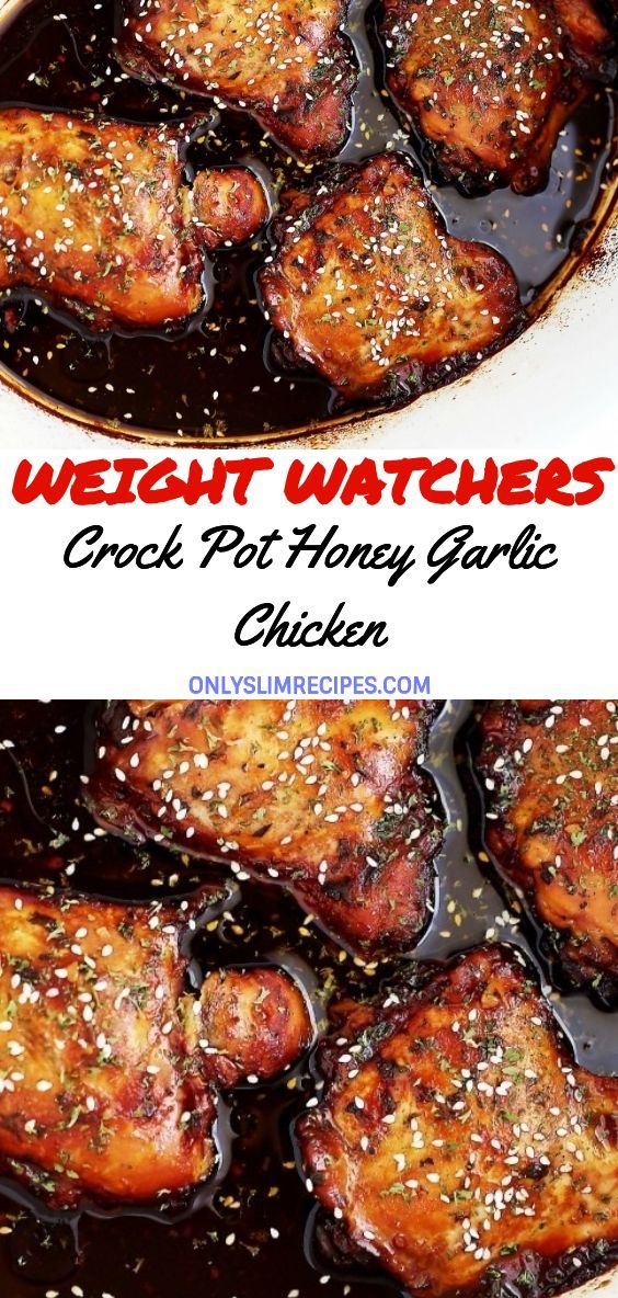 Crock Pot Honey Garlic Chicken -   20 healthy recipes Clean crock pot ideas