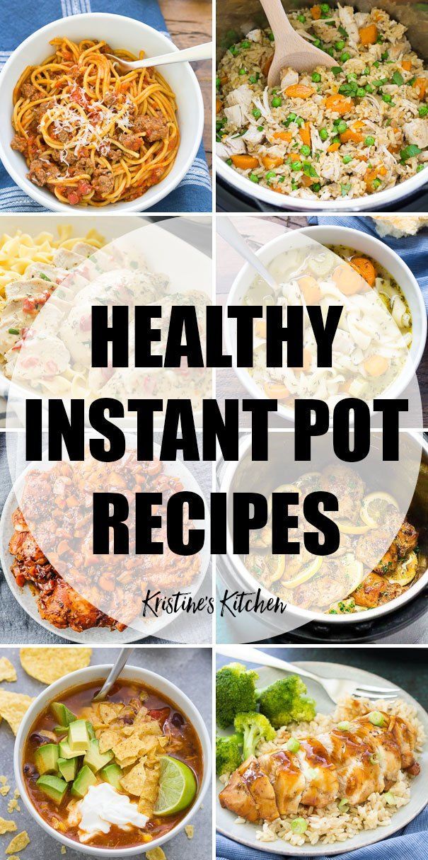 29 Healthy Instant Pot Recipes (Quick & Easy) -   20 healthy recipes Clean crock pot ideas