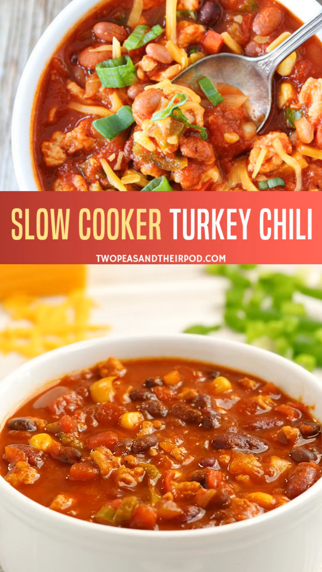 Slow Cooker Turkey Chili -   20 healthy recipes Clean crock pot ideas