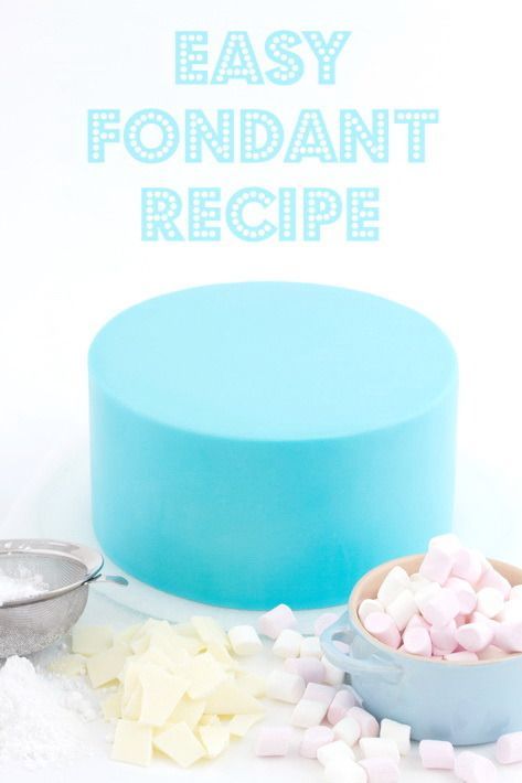 The Secret to Making Perfect Fondant in Just 15 Minutes! -   10 cake Fondant sweets ideas