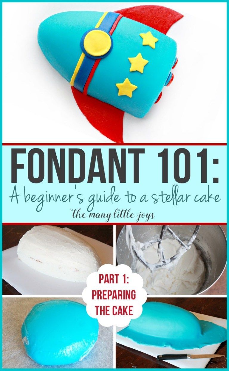 Fondant 101: A Beginner's Guide to a Stellar Cake (Part 1) -   10 cake Fondant sweets ideas