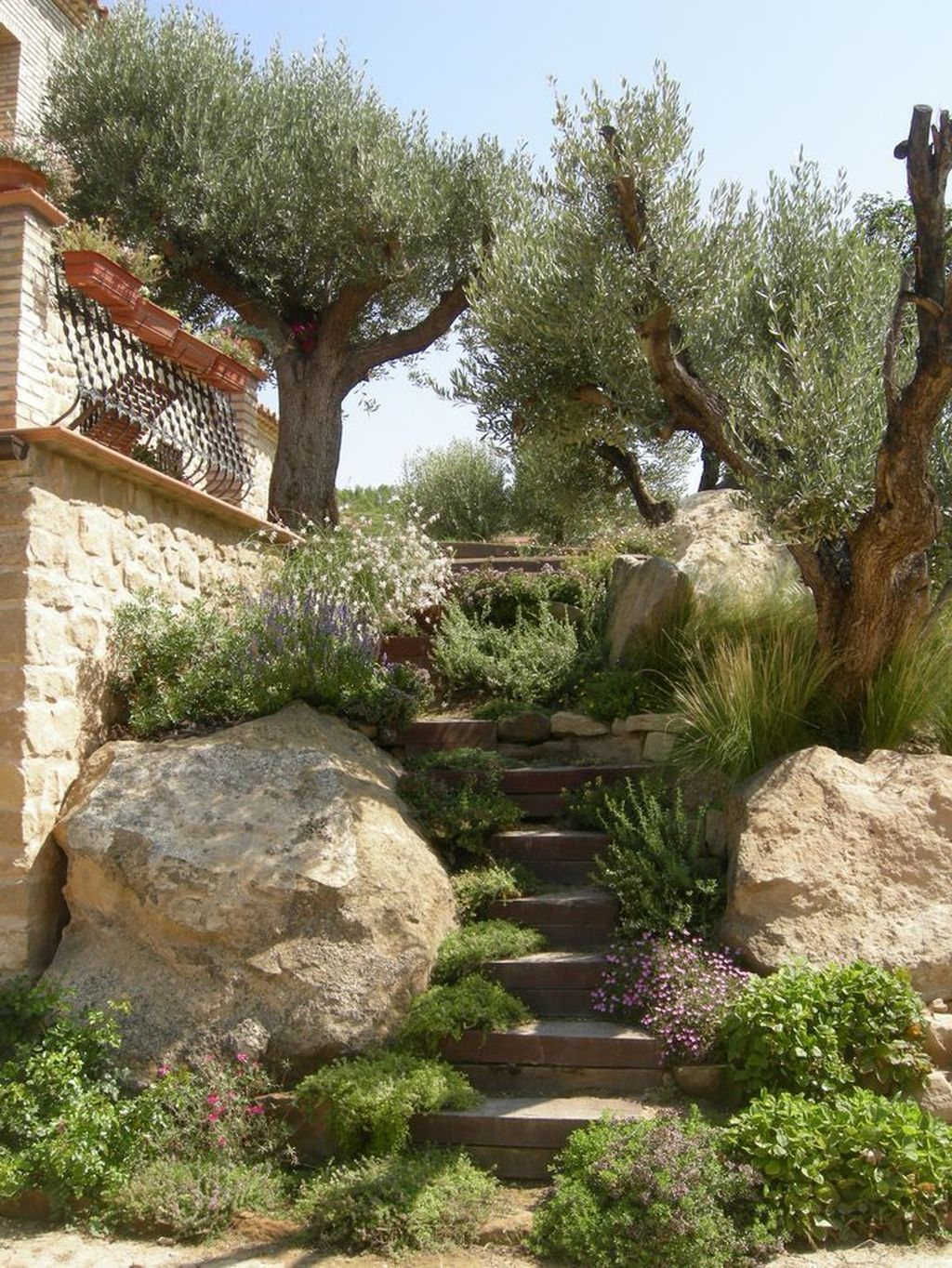 36 The Best Mediterranean Garden Design Ideas -   10 garden design Mediterranean terraces ideas