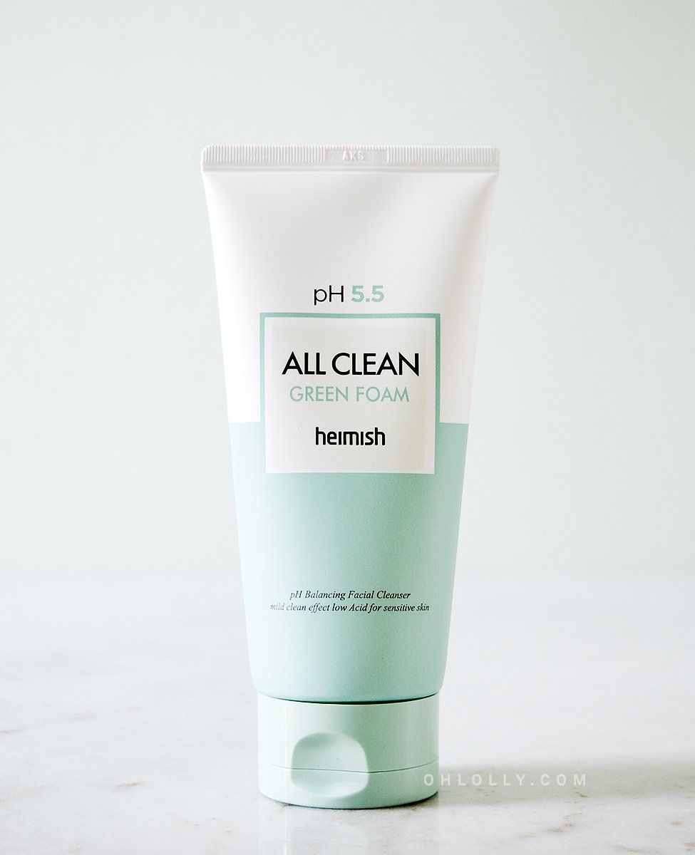 Heimish All Clean Green Foam pH 5.5 -   10 skin care Logo green ideas