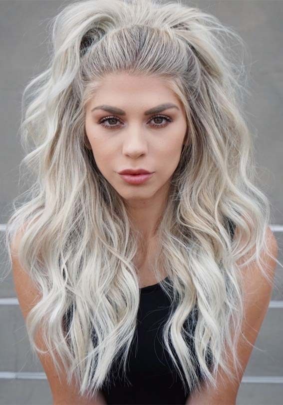 Gorgeous Sexy Long Blonde Hairstyles To Create In 2019 | Voguetypes -   11 hair White blonde ideas