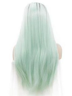 Lace Front wig jade green hair mint green cosplay wig forest green wig medium blue green hair dark green marley hair dark green black hair grey hair green eyes -   11 mint hair Ombre ideas