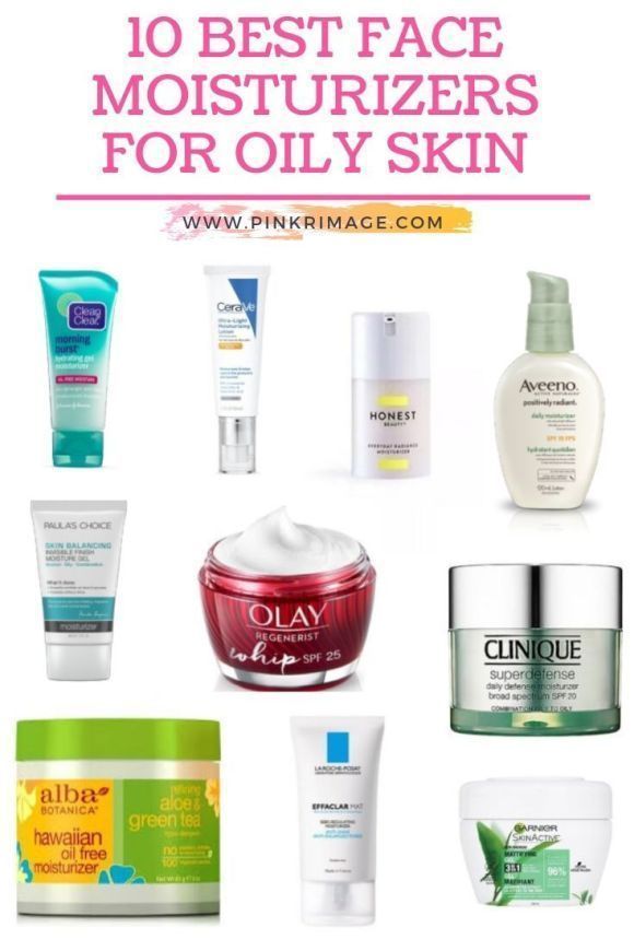 Best Face Moisturizer for Oily Skin I www.pinkrimage.com -   12 skin care Moisturizer products ideas