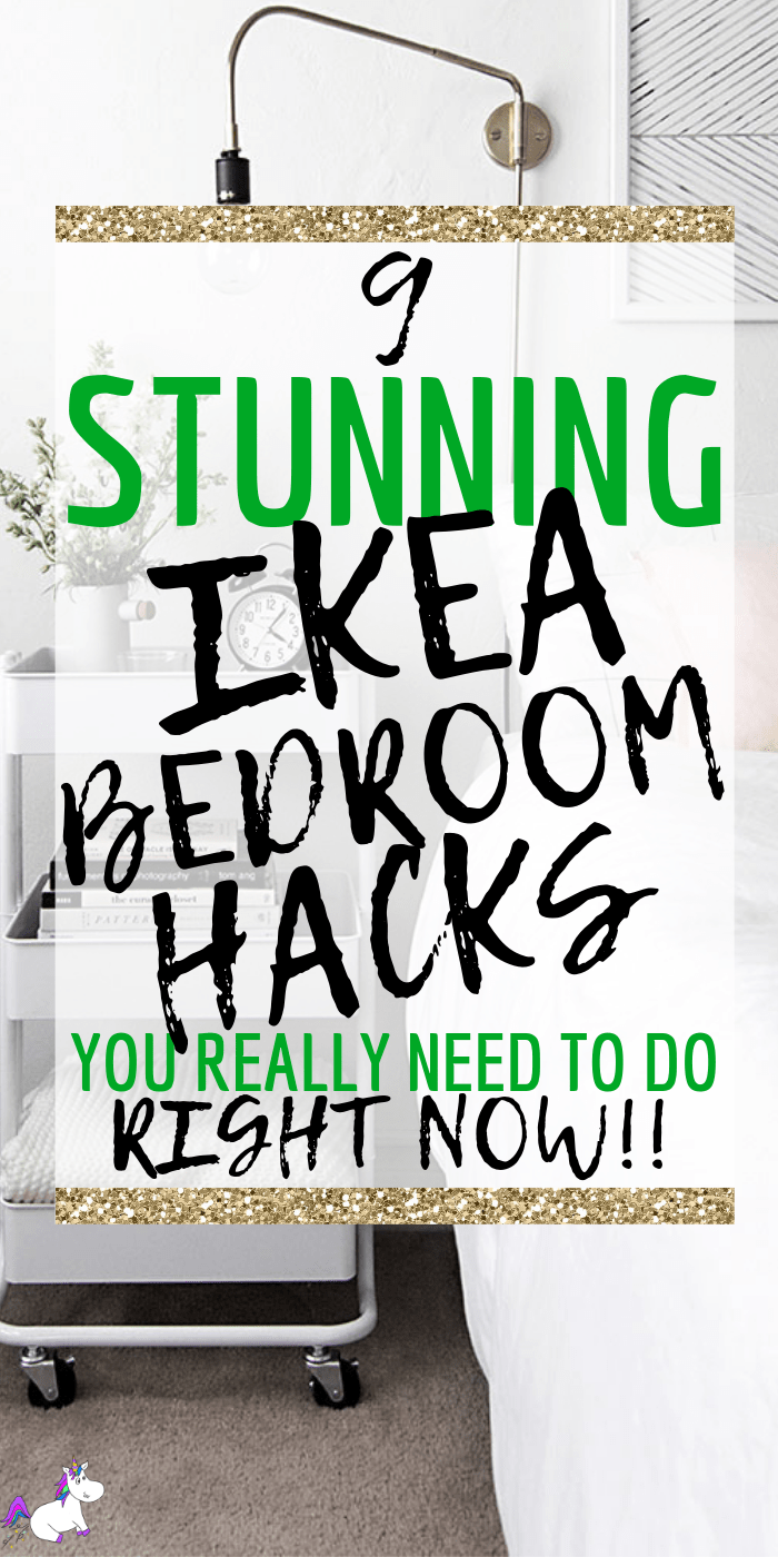 9 Best Ikea Bedroom Hacks You Need To See! | The Mummy Front -   13 diy projects For College for the home ideas