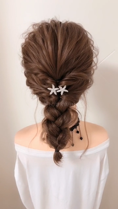 Simple hairstyle, do you like it? -   13 hair Updos romantic ideas