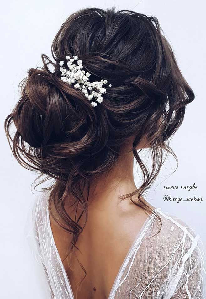 75 Romantic wedding hairstyles -   13 hair Updos romantic ideas