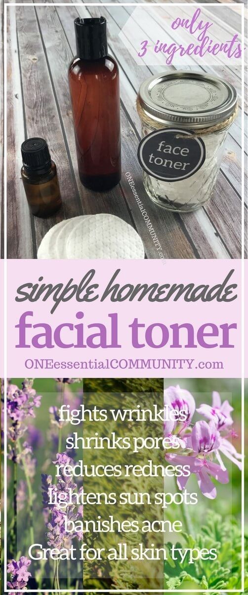 Simple DIY Facial Toner -   13 skin care Pores facial toner ideas