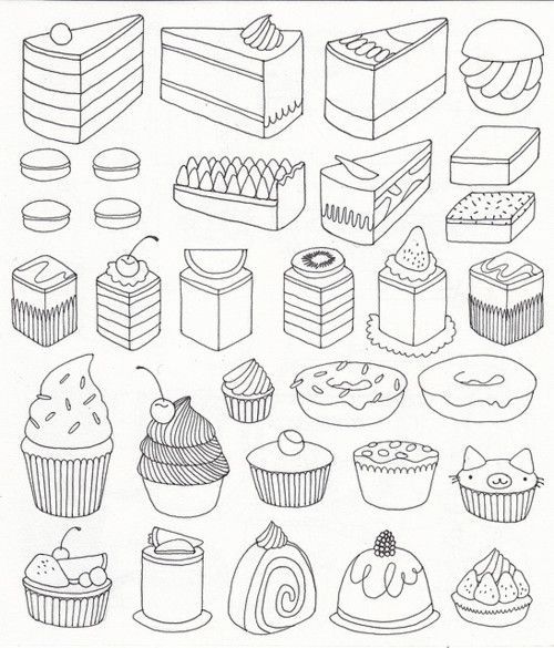 14 cake Drawing thoughts ideas