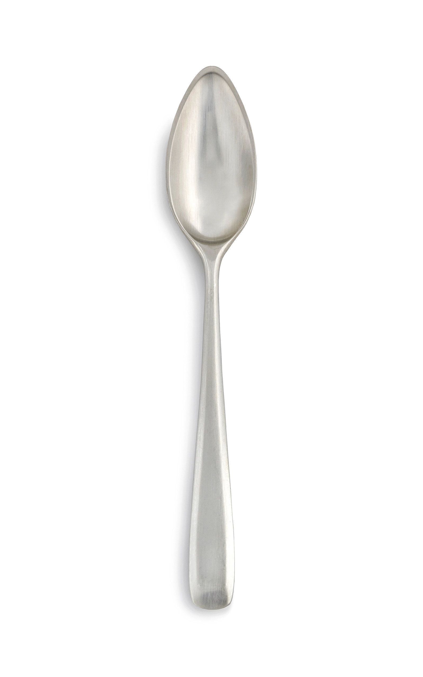 Set-Of-Six Zo? Silver Plated Dessert Spoon   by Ann Demeulemeester for Serax | Moda Operandi -   14 desserts Plating dinnerware ideas