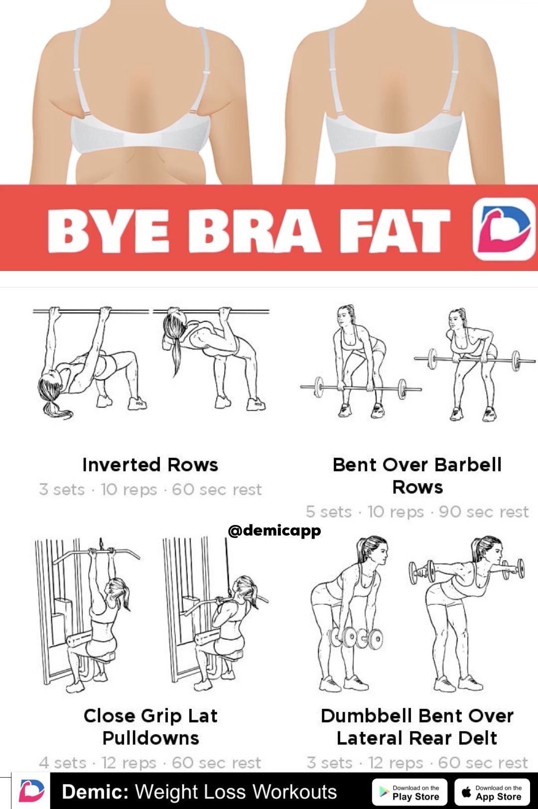 Bye Bye Back Fat -   14 fitness At Home bodybuilding ideas