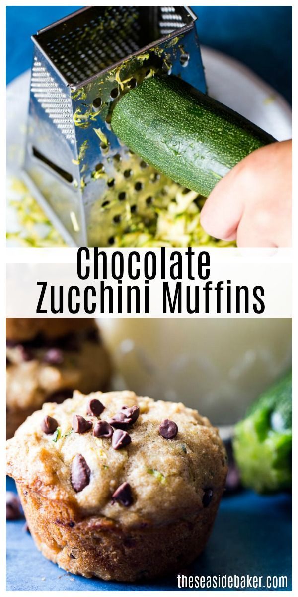 Chocolate Zucchini Muffins -   14 healthy recipes For Picky Eaters milk ideas
