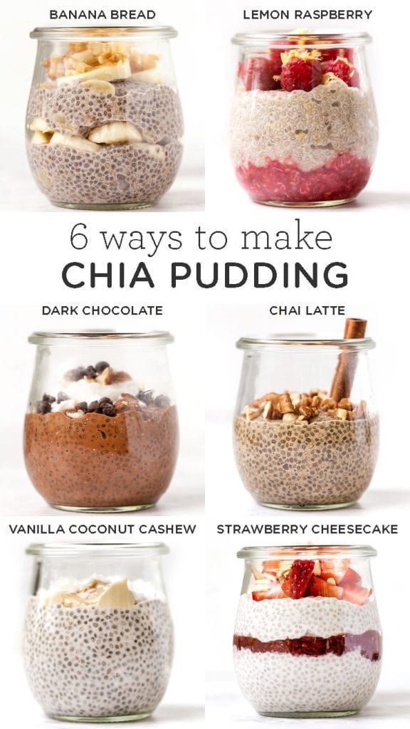 6 Ways to Make Healthy Chia Pudding - Simply Quinoa -   14 healthy recipes For Picky Eaters milk ideas